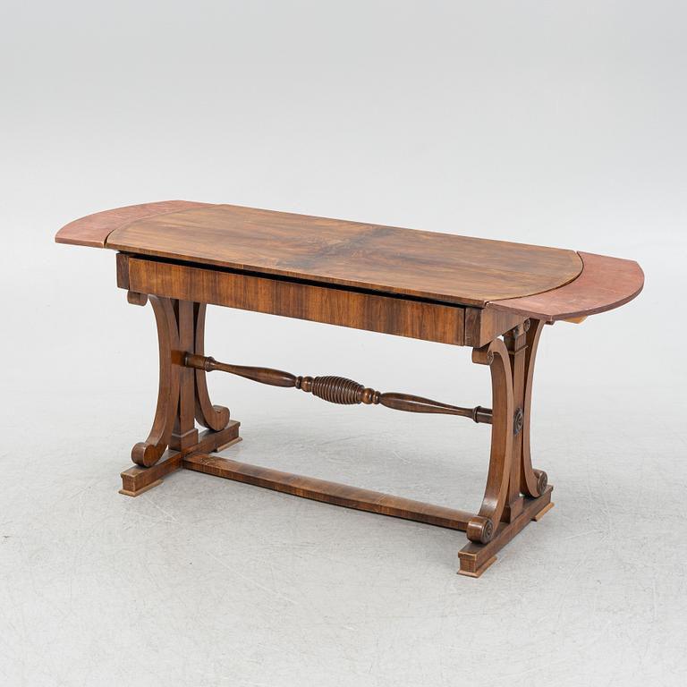 A Recency center table, England, early 19th Century.
