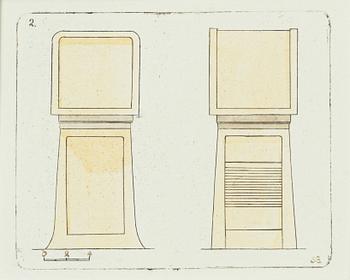 Sten Eklund, "Kullahuset. Ritning." From "Kullahusets hemlighet".