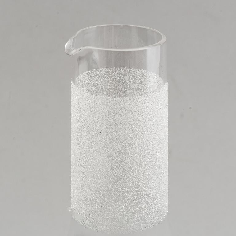 ERIKA LAGERBIELKE, karaffer, 2+2 st, "Divine", glas, Orrefors, 2000-tal.