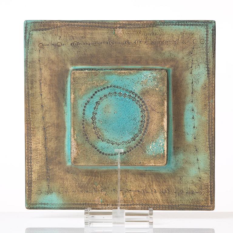 Rut Bryk, a stoneware sculpture/ dish, Finland 1950-60's.