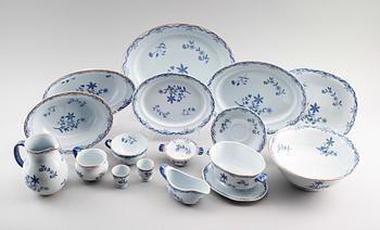 SERVISPORSLIN, 90 delar, "Ostindia", Rörstrand.