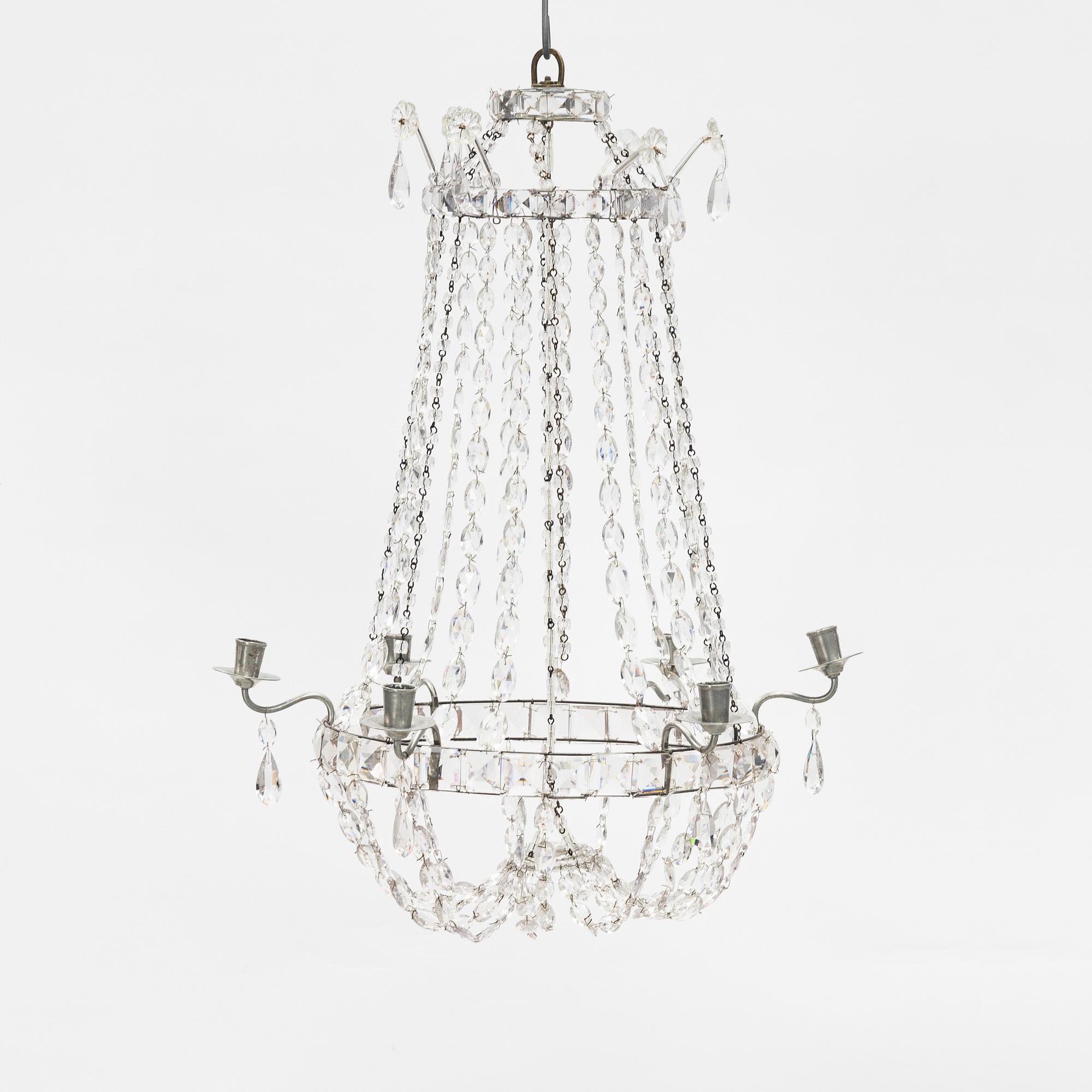 Ljuskrona, 1800-talets slut.