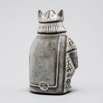 Eight stoneware figurines by Uppsala-Ekeby, from the latter half of the 20th century.