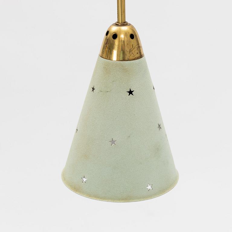 An Italian ceiling light, mid 20th Century.