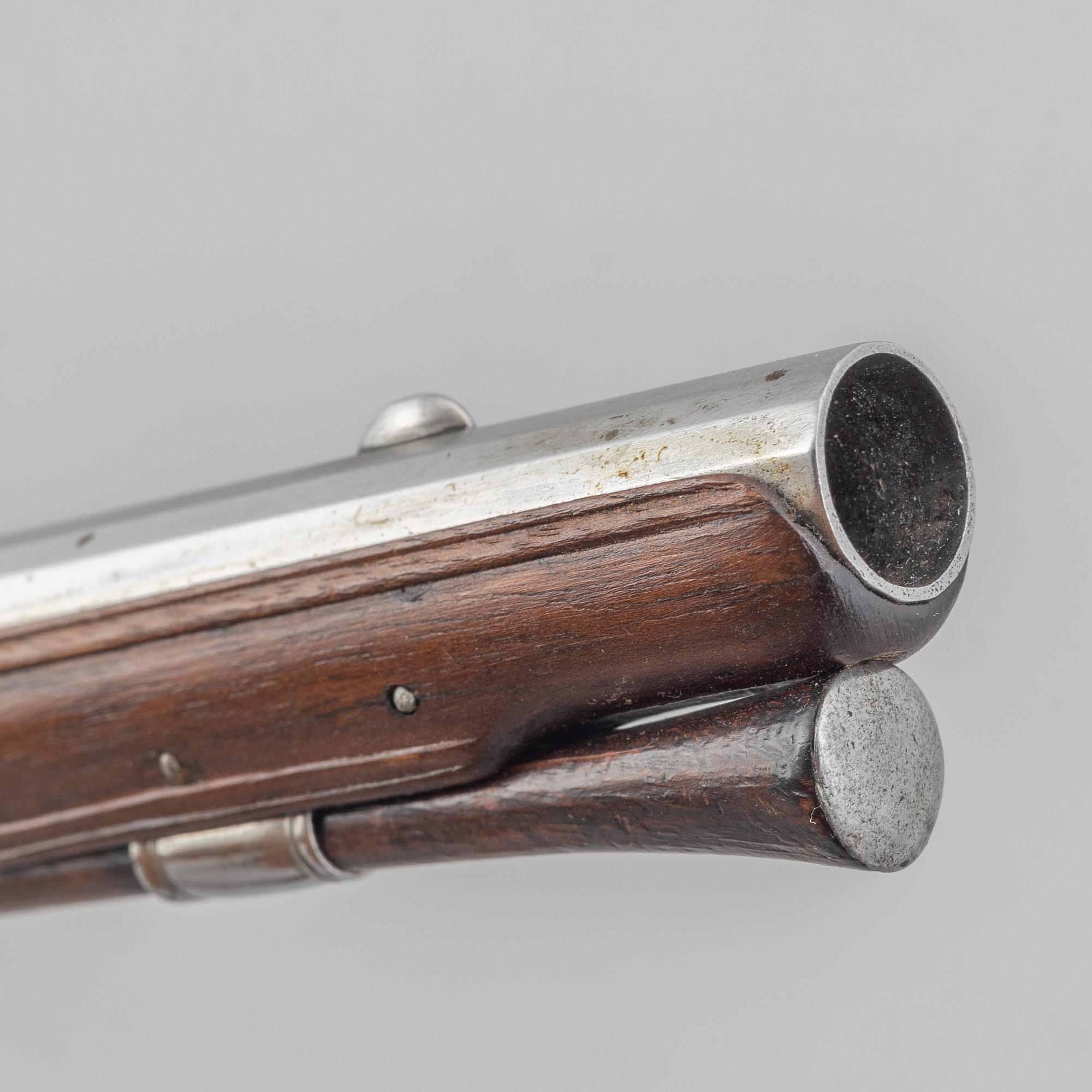 Flintlock pistols, a pair, Franciscus Hillbert Strasbourg (active 1738-1784).