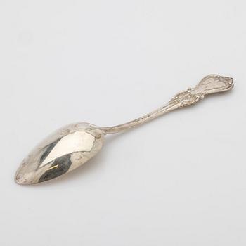 Tablespoons, 12, silver, “Olga”, Ludvig Axelson, Stockholm, 1900–1910.