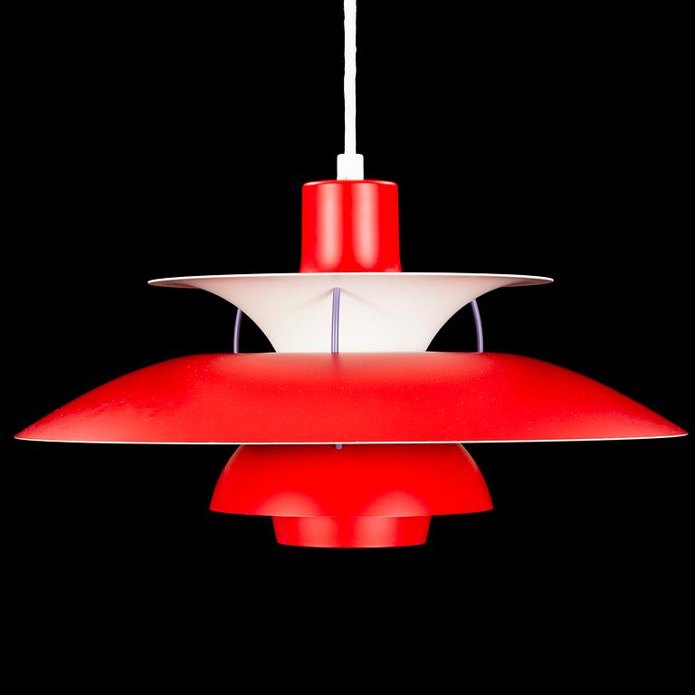 A "PH-5" ceiling lamp by Poul Henningsen for Louis Poulsen, Denmark, around the year 2000.