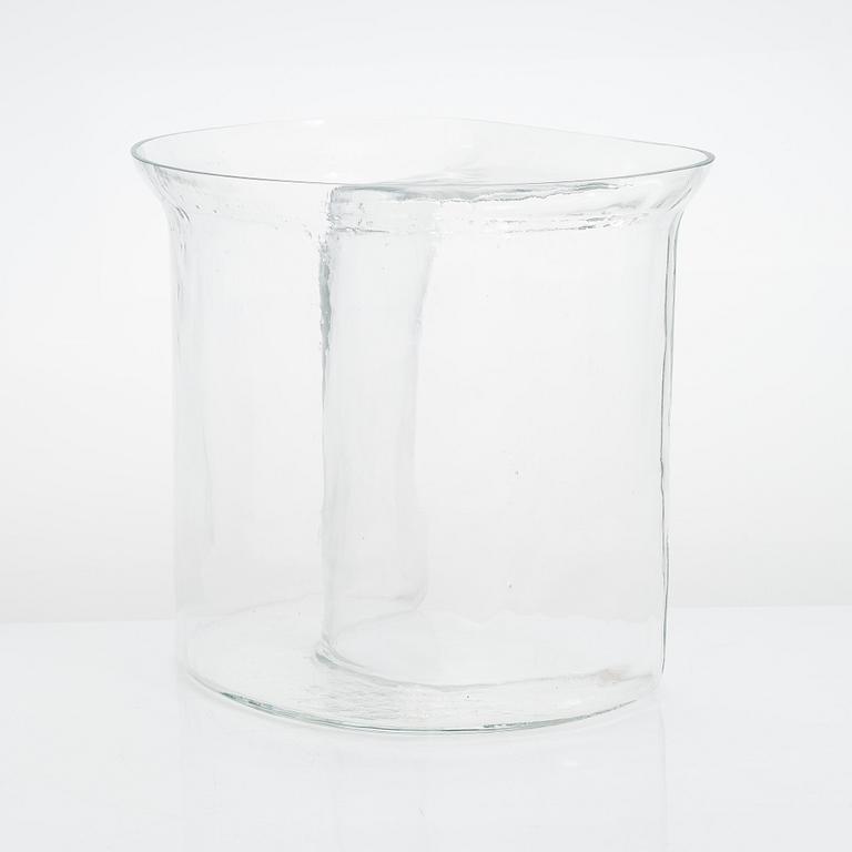 Timo Sarpaneva, a 1960's art glass object, signed Timo Sarpaneva.