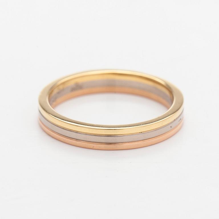 Cartier, ring, "Vendôme Louis Cartier", 18K trefärgsguld.