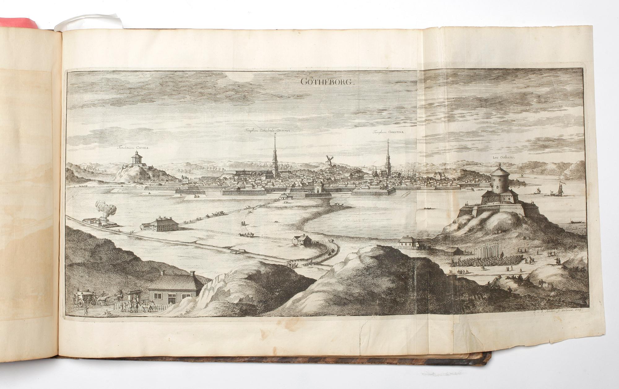 ERIK DAHLBERGH, "SUECIA ANTIQUA ET HODIERNA", troligen 1710-tal.