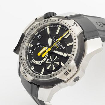Graham, Chronofighter, Prodive, chonograph, wristwatch, 45 mm.
