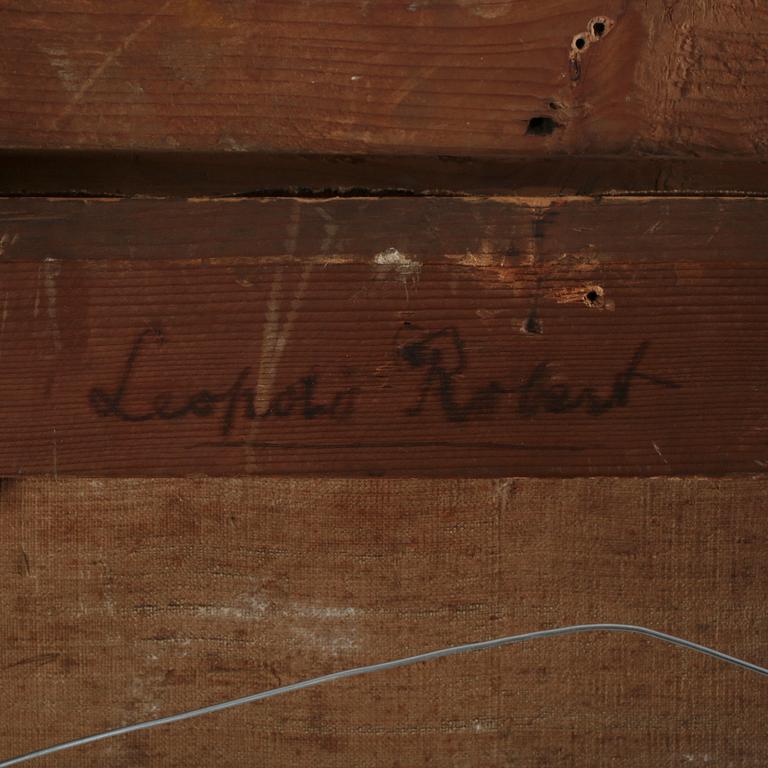 LOUIS LEOPOLD ROBERT, tillskriven, olja på duk, ej signerad.