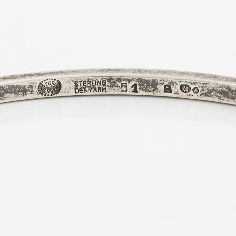 Bracelet, sterling silver, Denmark, Georg Jensen.