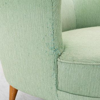 Carl Malmsten, a 'Furulifd' easy chair, second half of the 20th century.