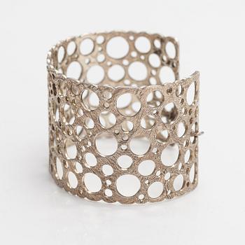 Liisa Vitali, Armband "Pitsi", silver. Westerback, Helsingfors 1971.