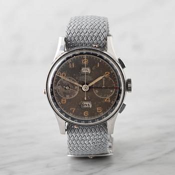 95. ANGELUS, "Chronodato", chronograph, wristwatch, 38 mm,