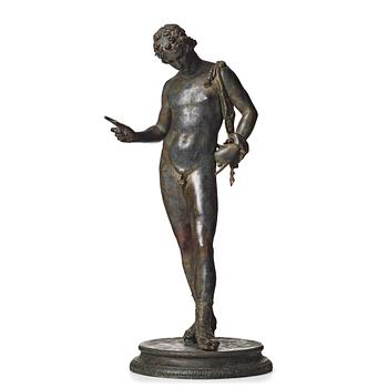 636. En Grand tour souvenir, "Narcissus", Italien 1889.