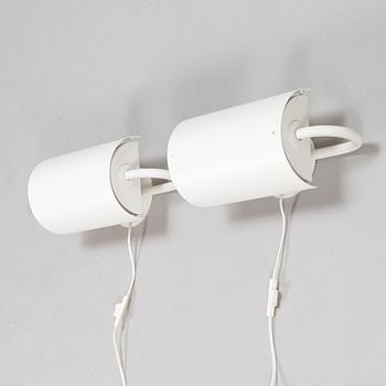 Ben Af Schulten, A pair of late 20th century 'BS912' wall lights Metallimestarit for Artek Finland.