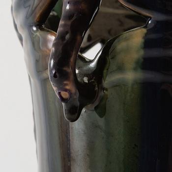 Michael Andersen & Sons, vase Jugend Bornholm early 20th century.