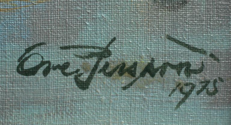 OVE PERSSON, olja på duk, sign o dat 1975.