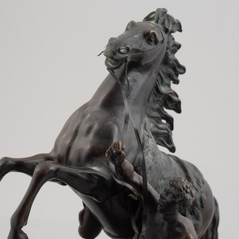 Guillaume Coustou, after, 20th century, Horse of Marly.