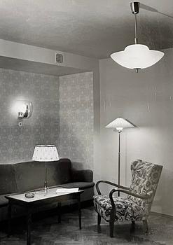 Bertil Brisborg, a table lamp, Nordiska Kompaniet, 1940s.