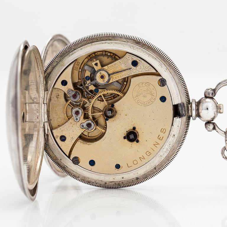 Longines, Nacib K. Djezvedjian & Son Constantinople, fickur, savonett, 52 mm.