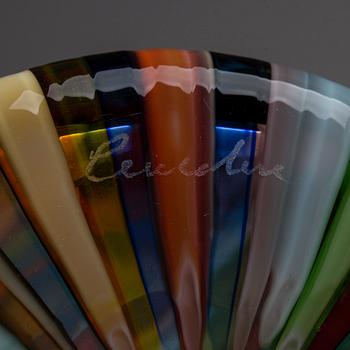 VAS, glas, Cenedese, Murano, signerad Cenedese.