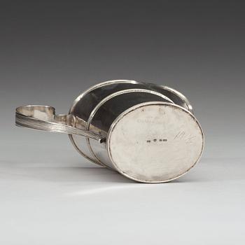 A Swedish early 19th century cream-jug, makers mark of Nils Limnelius, Stockholm 1810.
