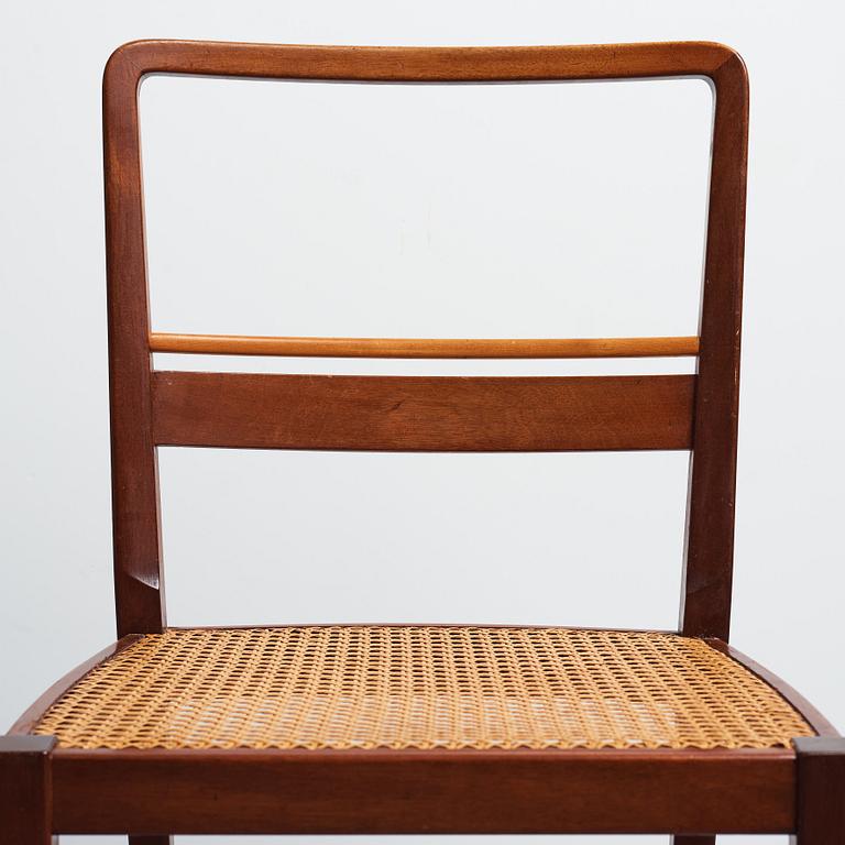 Erik Chambert, a set of six dining chairs, A-B Chamberts Möbelfabrik, Norrköping, Sweden ca 1937.