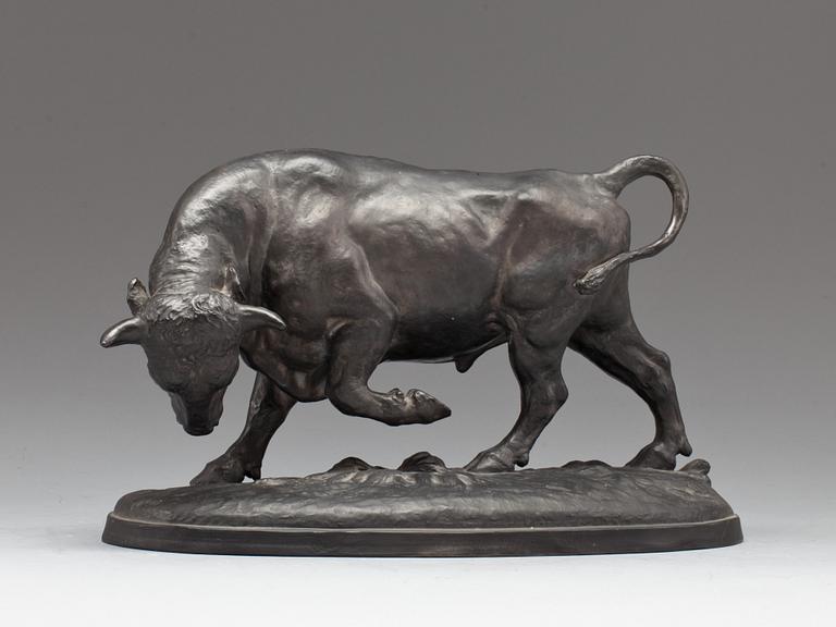 FIGURIN, konstmassa, Lauritz Jensen, signerad och daterad 1904, P Ipsen, Danmark.