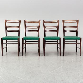 Four 1930s/1940s chairs by Gemla, Sweden.