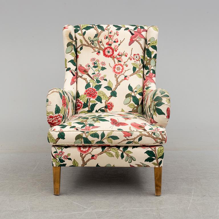A second half of the 20th century 'Oskar' easy chair by Carl Malmsten.
