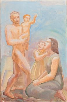 Yrjö Ollila, oil on board, signed.