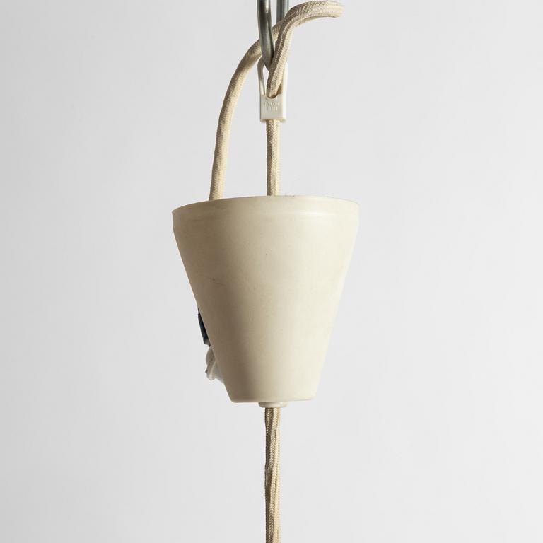 Vilhelm Lauritzen, taklampor, ett par, "VL45 Radiohuspendeln", Louis Poulsen, Danmark, 1900-talets första hälft.