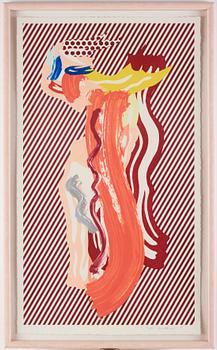 Roy Lichtenstein, "Nude" ur "Brushstroke Figure Series".