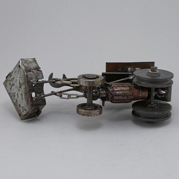 BOB PASTERKAMP, skulptur, metall, signerad och daterad 87 ?.