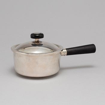 NM THUNE, a silver pan, Oslo, circa 1930.