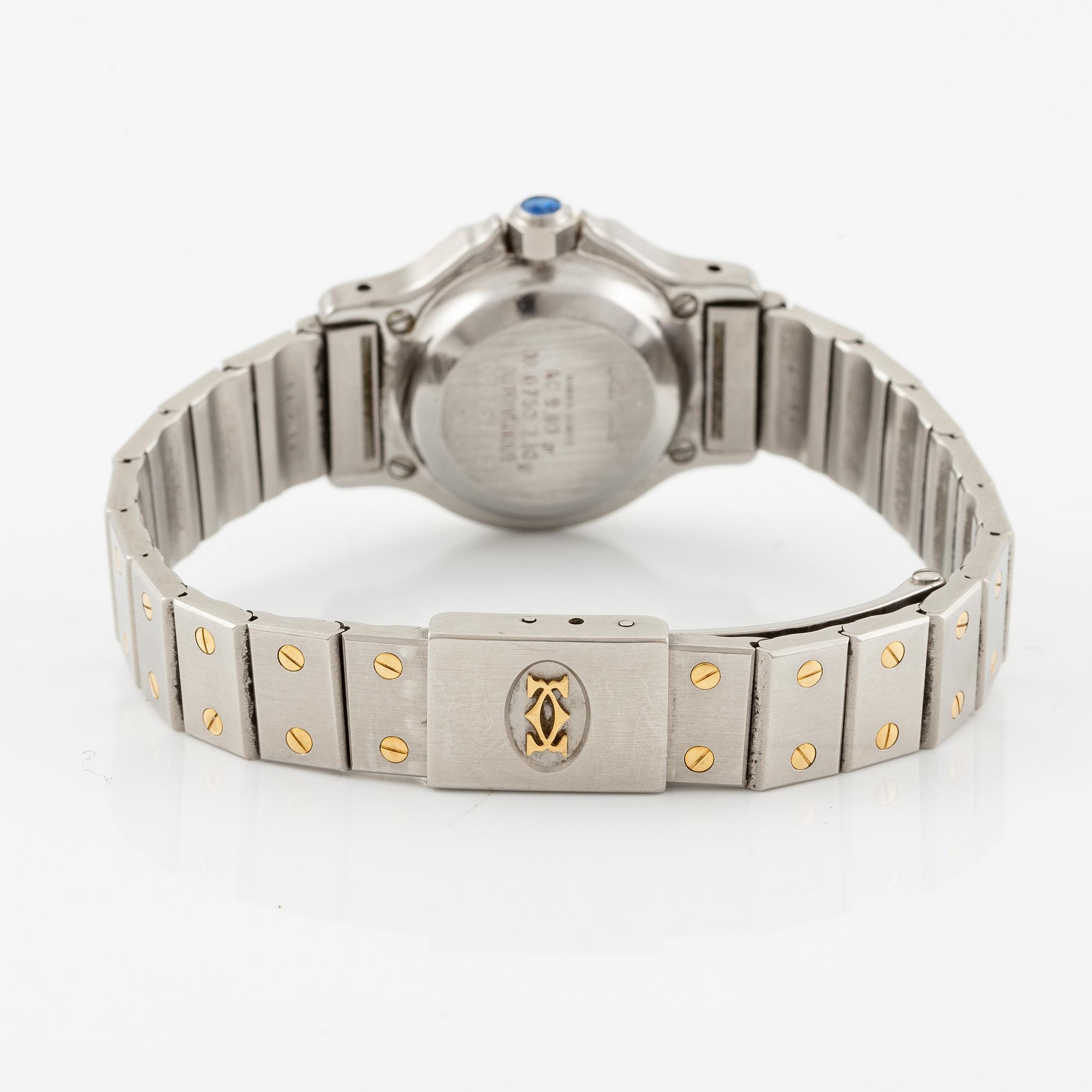 Cartier, Santos Ronde, armbandsur, 24 mm.