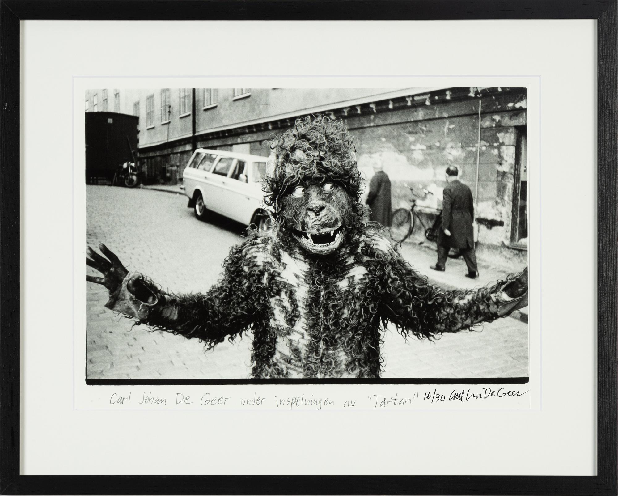 Carl Johan De Geer, photo, signed 16/30.