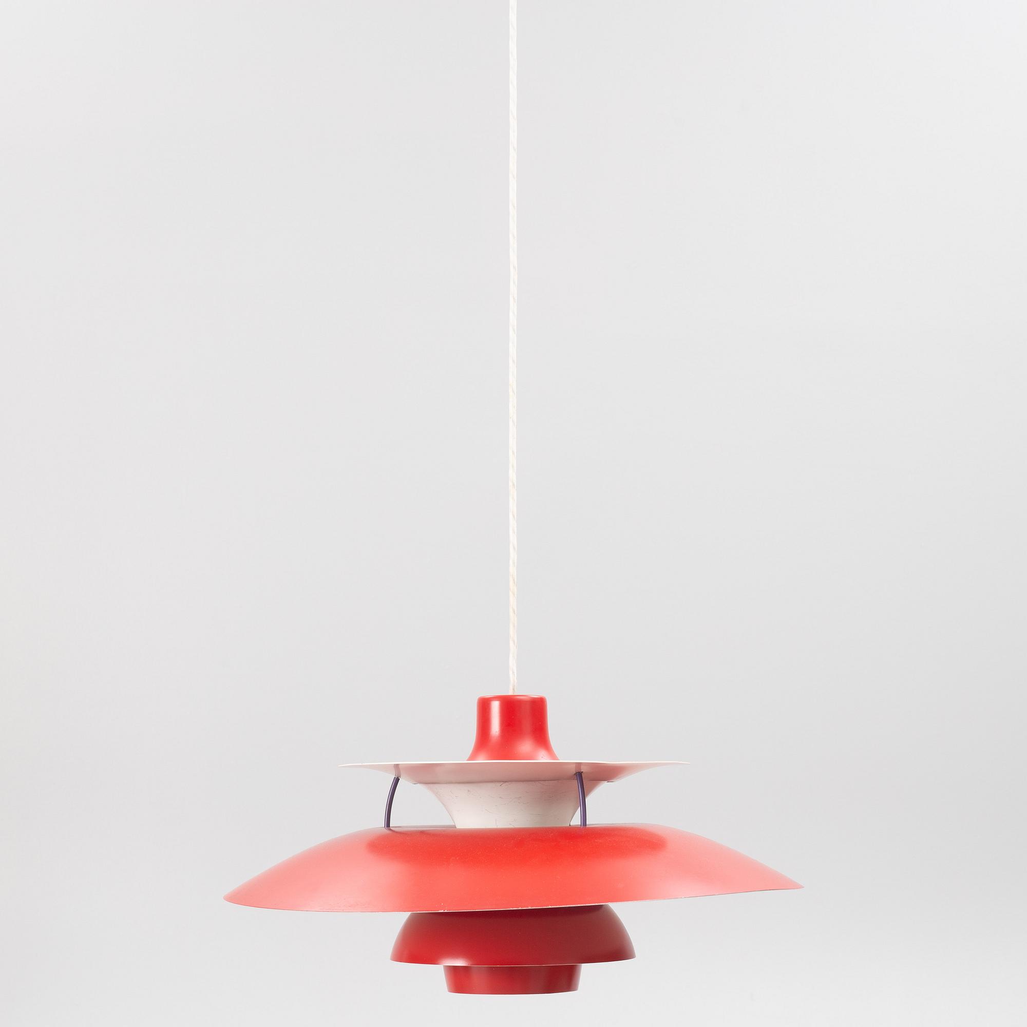 Poul Henningsen, a 'PH-5' ceiling lamp, Denmark.