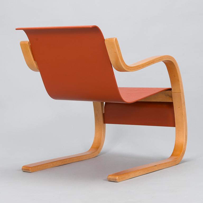 Alvar Aalto, a 1960's/1970's '31' armchair for Artek, Finland.