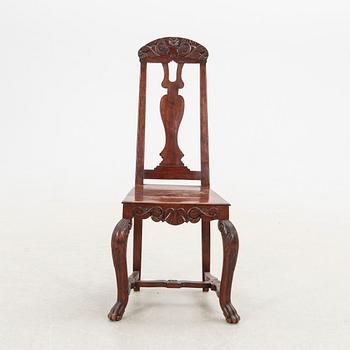 Chair Baroque style 20th century.