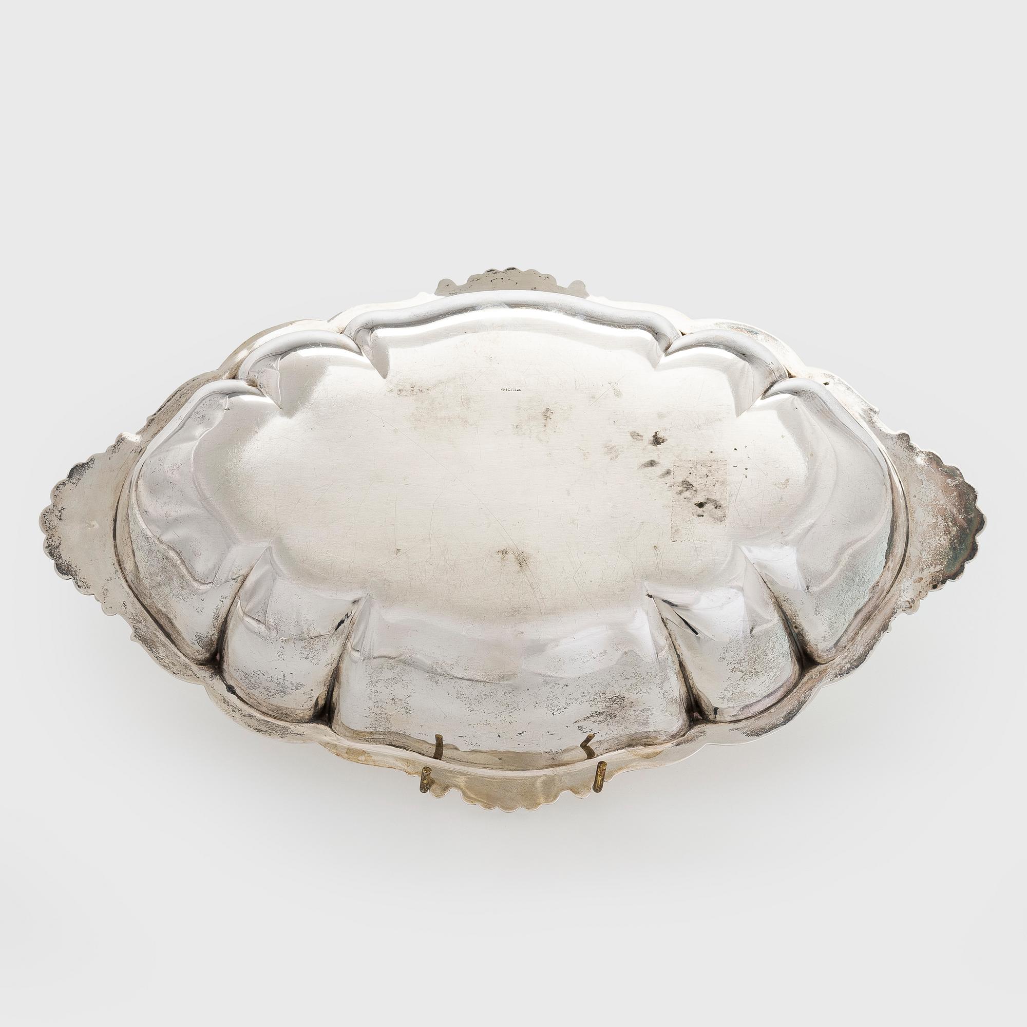 Malja, hopeaa, Wilkens & Söhne, Saksa, todenn. 1900-luvun alku.