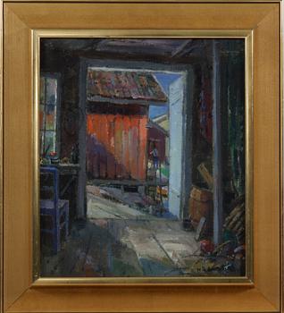 K. V. ANSTENSEN, olja på duk, sign.