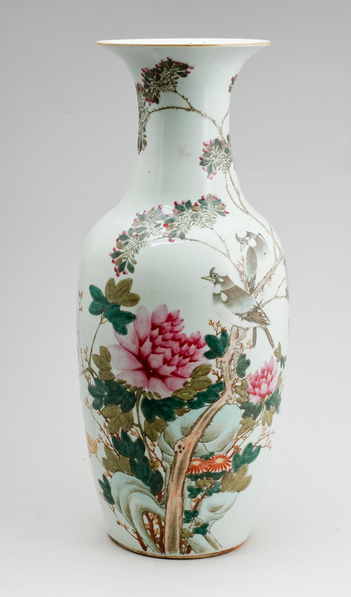 GOLVVAS, porslin, Kina, 1800-/1900-tal.