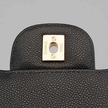 VÄSKA, "Double flap bag maxi", Chanel 2015-16.
