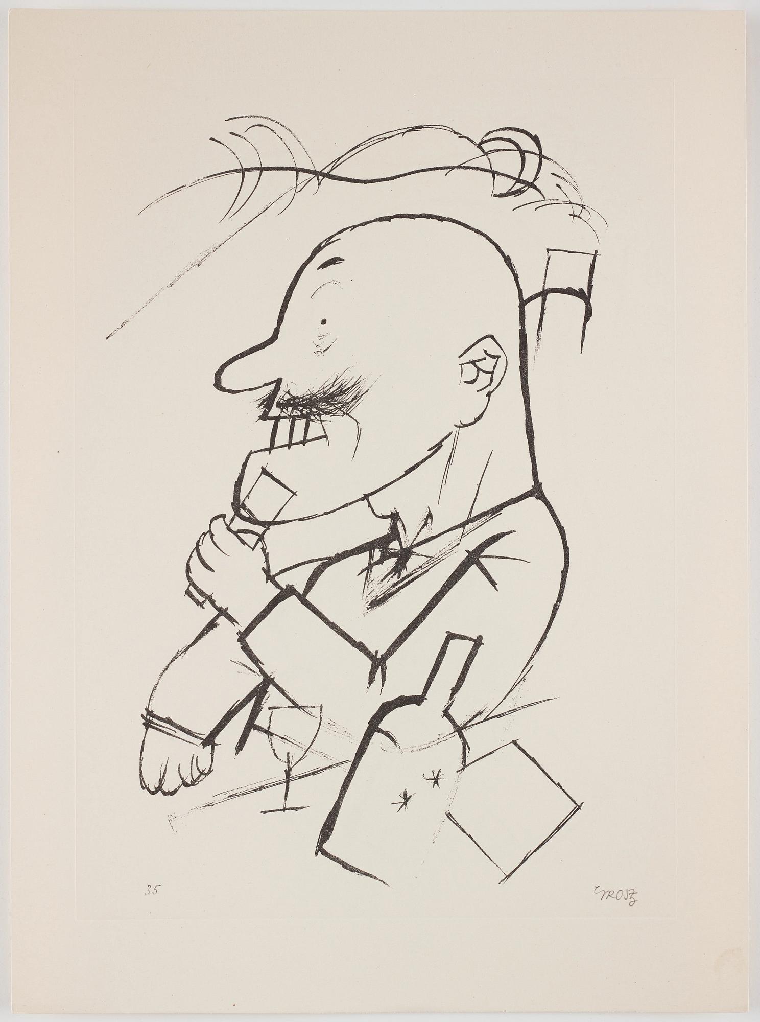 George Grosz, "Ecce Homo".