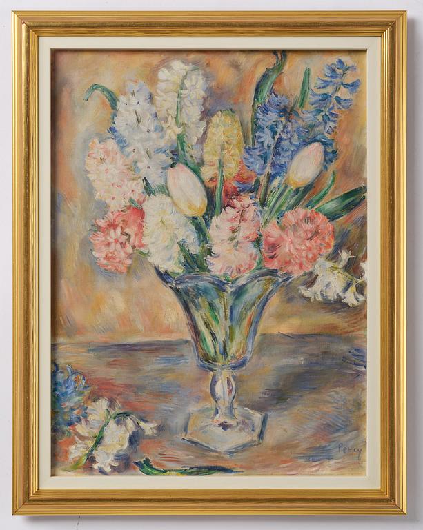 Arthur Percy, Flower still life.