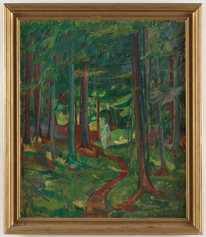 POLA GAUGUIN, Oil on canvas, signed and dated -12?.